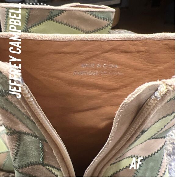 JEFFREY CAMPBELL VERSUS PW BOOTIE IN GREEN NEW SIZE 9.5 - Picture 4 of 7